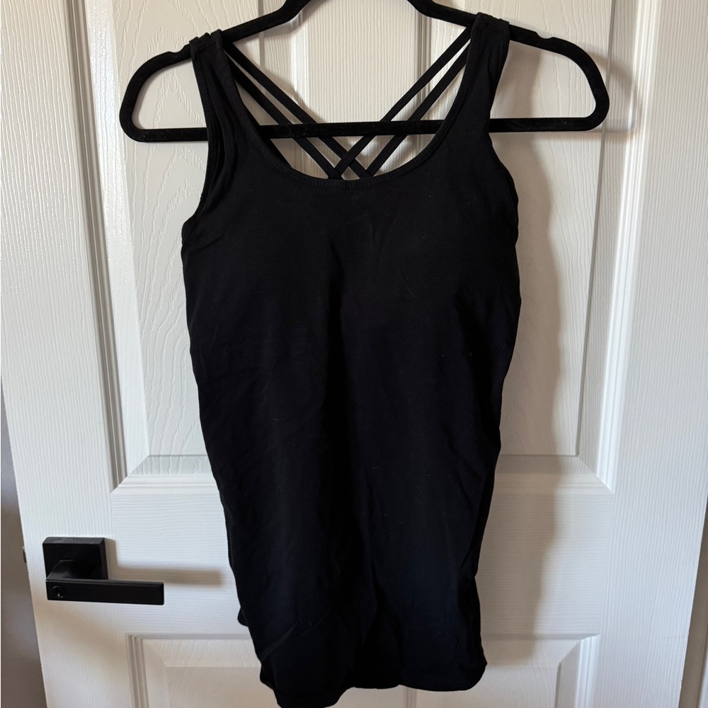 Black Maternity Tank Top for Effortless Style
